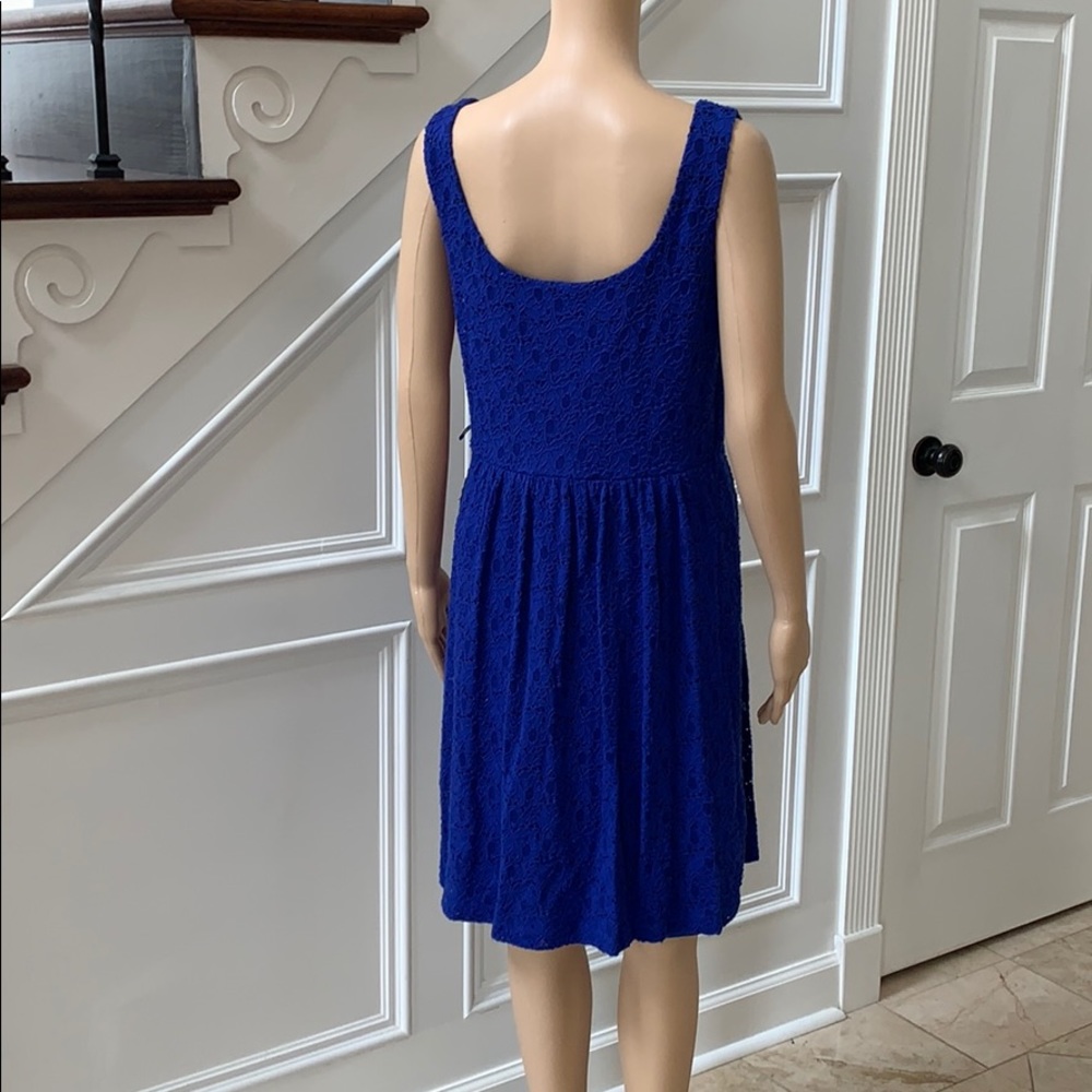 Royal blue dress sz 10 - Picture 4 of 4